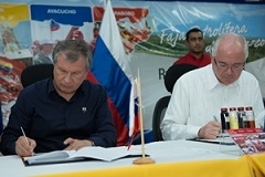 Rosneft and Venezuelan Corporacion Venezolana del Petroleo Sign Joint Venture Agreement